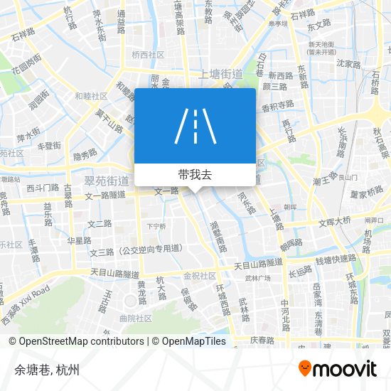 余塘巷地图