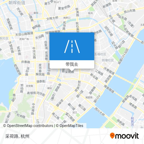 采荷路地图
