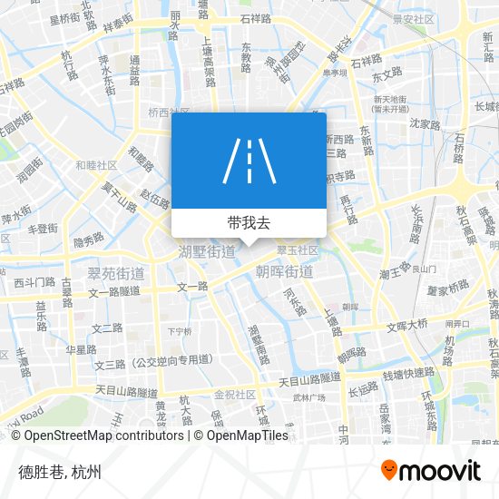 德胜巷地图