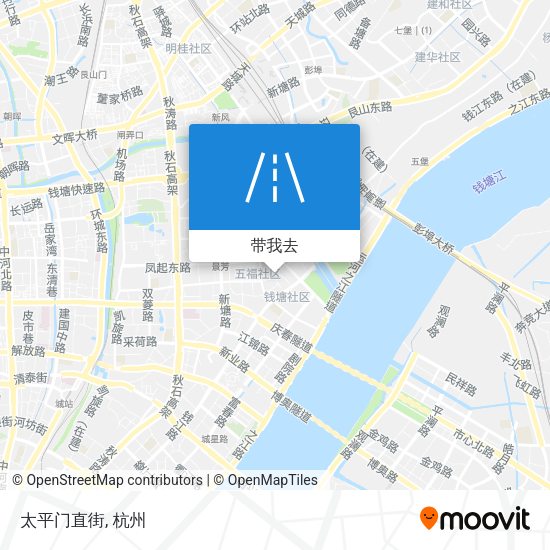 太平门直街地图