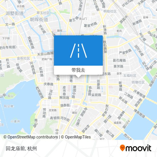 回龙庙前地图
