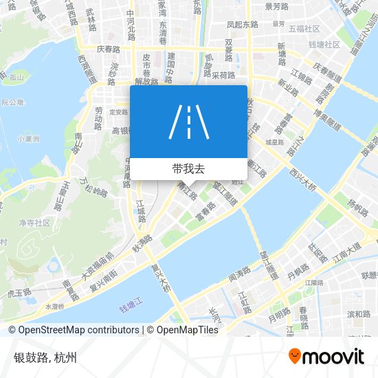 银鼓路地图