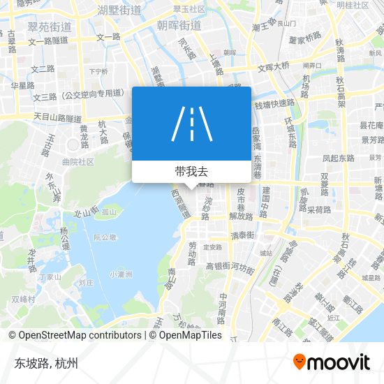 东坡路地图