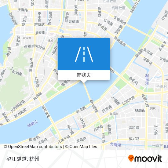 望江隧道地图