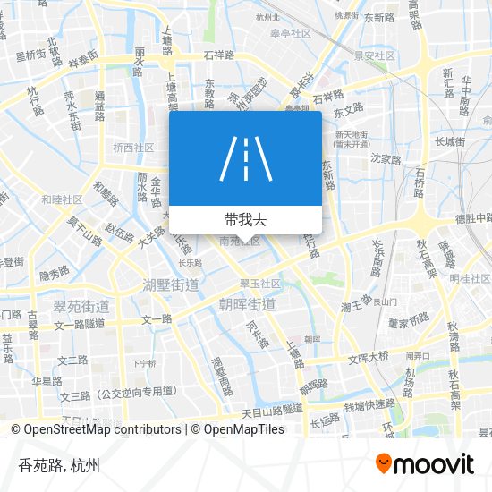 香苑路地图