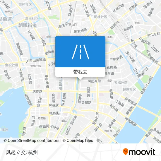 凤起立交地图