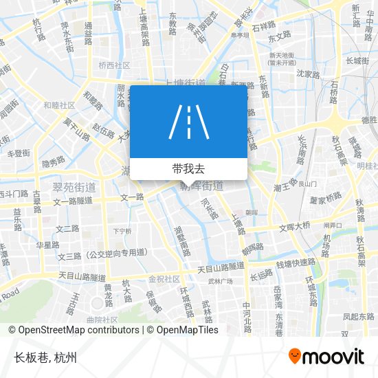 长板巷地图