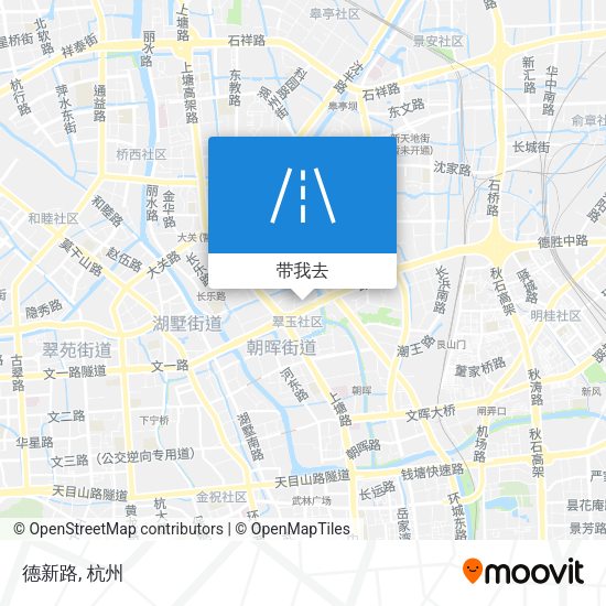 德新路地图