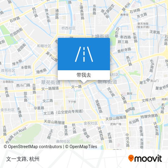 文一支路地图