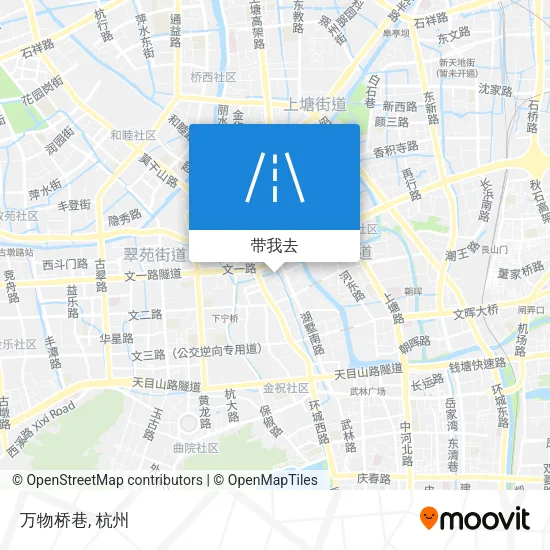 万物桥巷地图