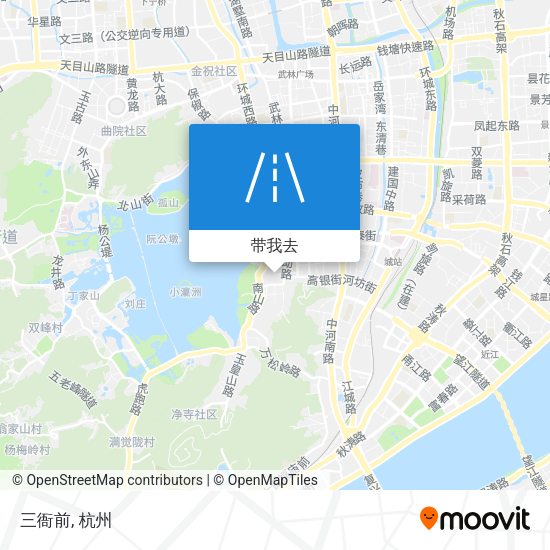 三衙前地图