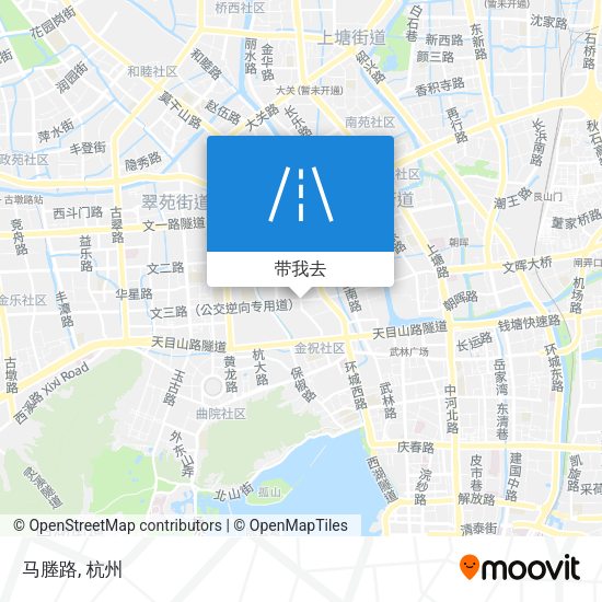 马塍路地图