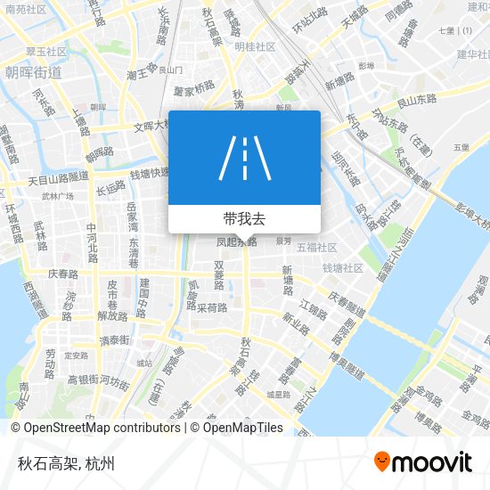 秋石高架地图