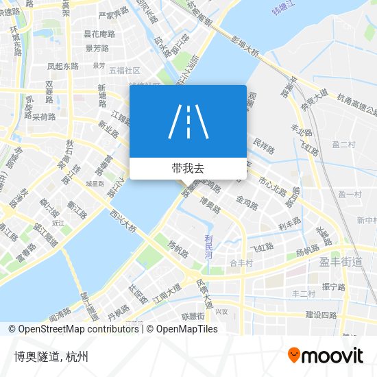 博奥隧道地图