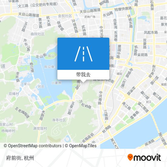 府前街地图