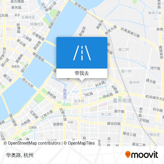 华奥路地图
