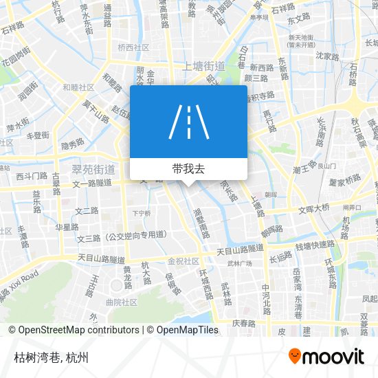 枯树湾巷地图