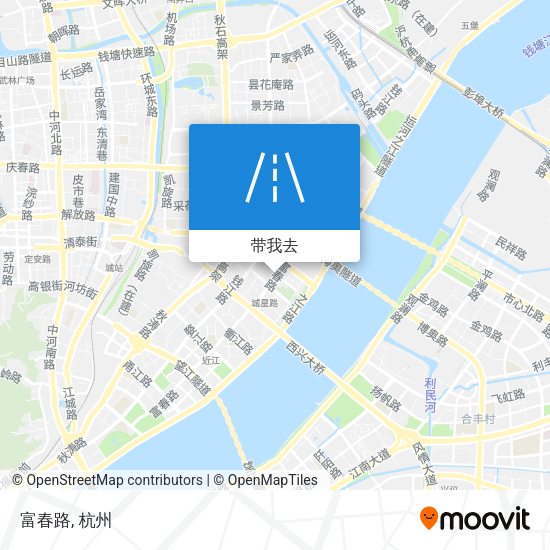 富春路地图