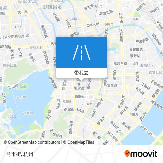 马市街地图