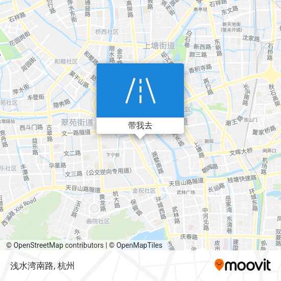 浅水湾南路地图
