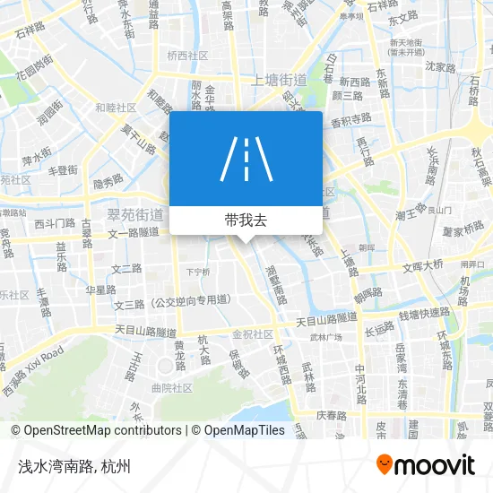浅水湾南路地图