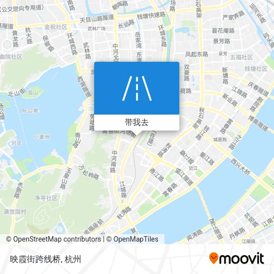 映霞街跨线桥地图