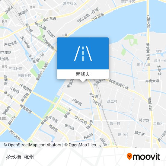 拾玖街地图