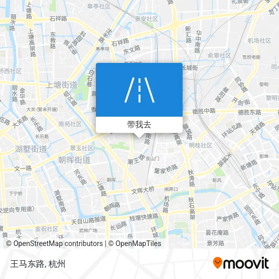 王马东路地图