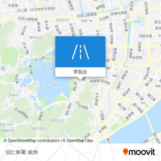 旧仁和署地图