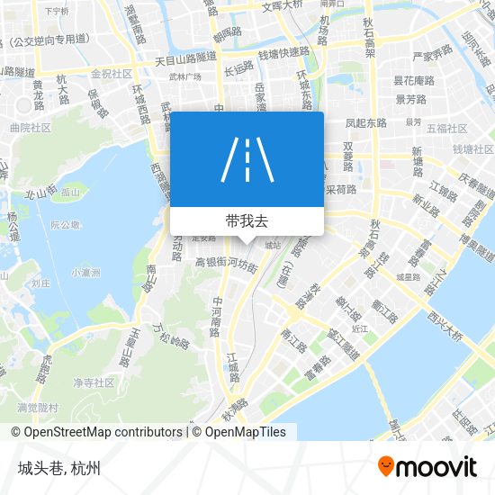 城头巷地图
