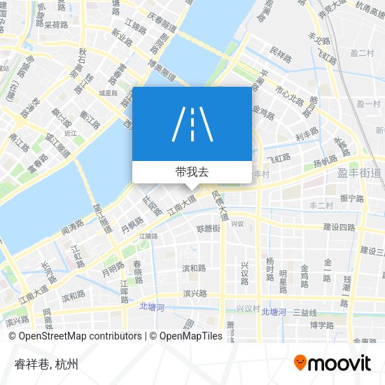 睿祥巷地图