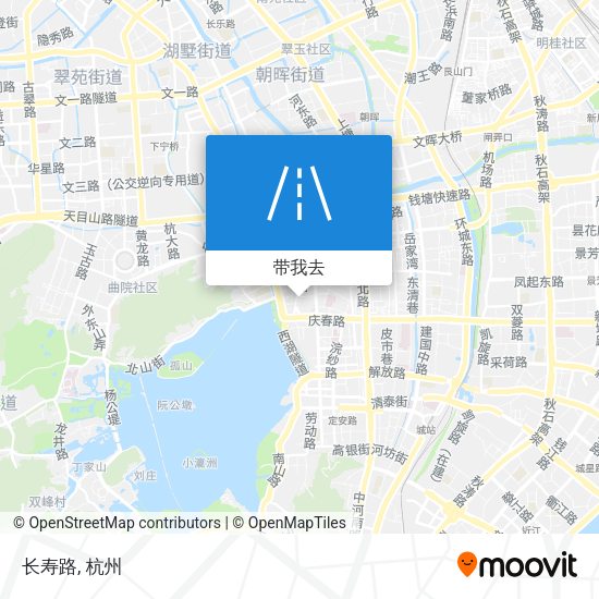 长寿路地图