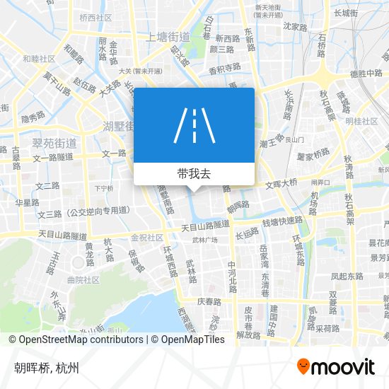 朝晖桥地图