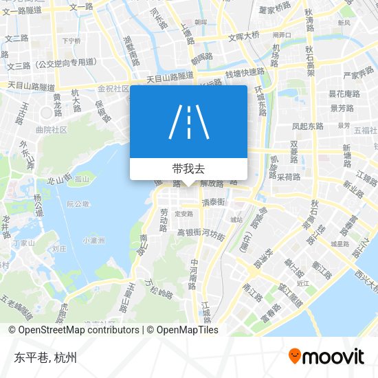 东平巷地图
