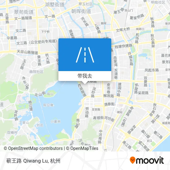 蕲王路 Qiwang Lu地图
