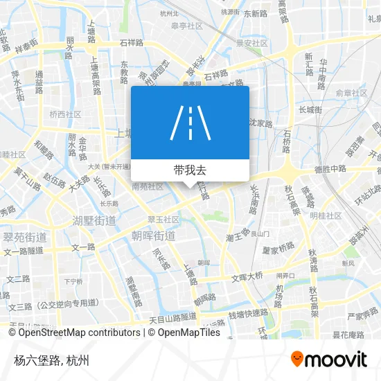杨六堡路地图