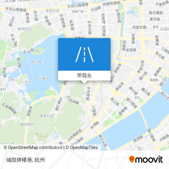 城隍牌楼巷地图