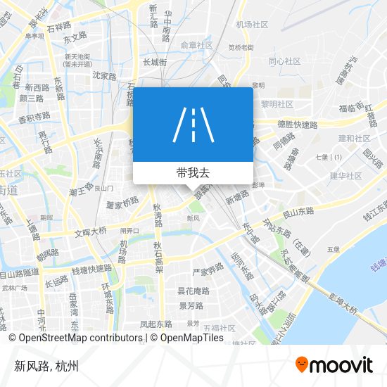 新风路地图