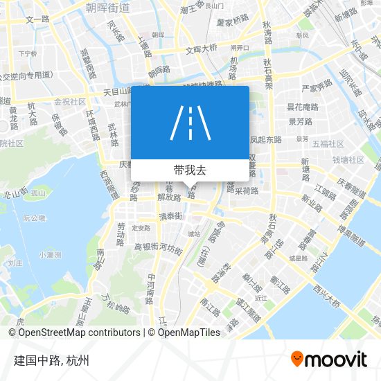 建国中路地图