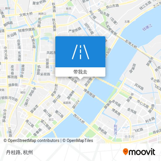 丹桂路地图