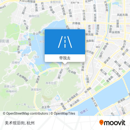 美术馆后街地图