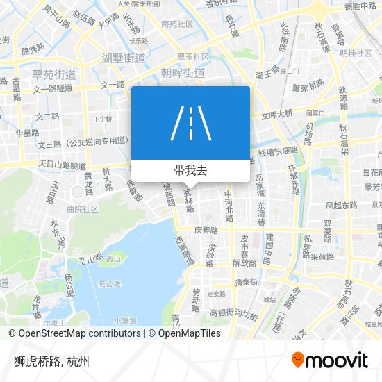 狮虎桥路地图