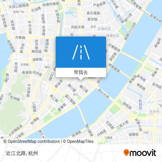 近江北路地图