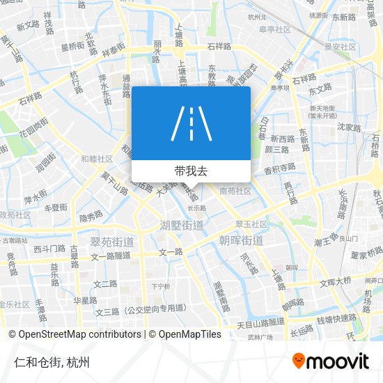 仁和仓街地图