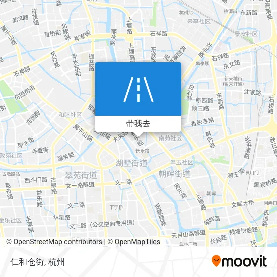 仁和仓街地图