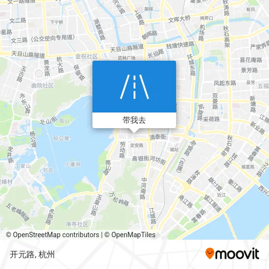 开元路地图