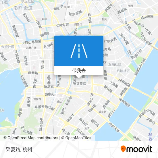 采菱路地图