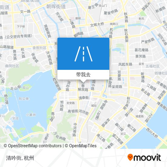 清吟街地图