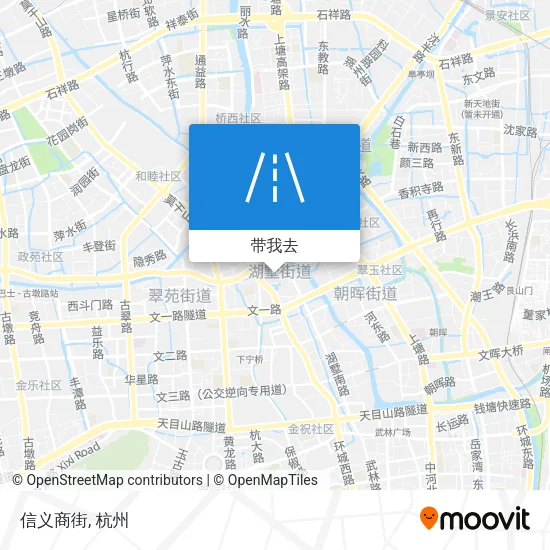 信义商街地图