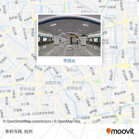 香积寺路地图